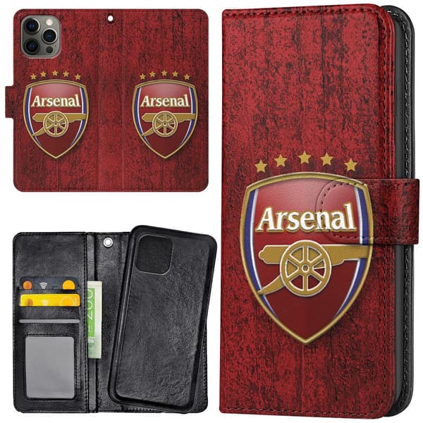 iPhone 12 Pro Max - Lommebok Deksel Arsenal