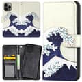 Miniatyrbillede 1 af 2: iPhone 12 Pro Max - Mobilcover/Etui Cover Flodbølge