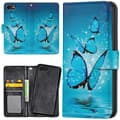 Miniatyrbillede 1 af 2: iPhone 6/6s - Mobilcover/Etui Cover Glitrende Sommerfugle
