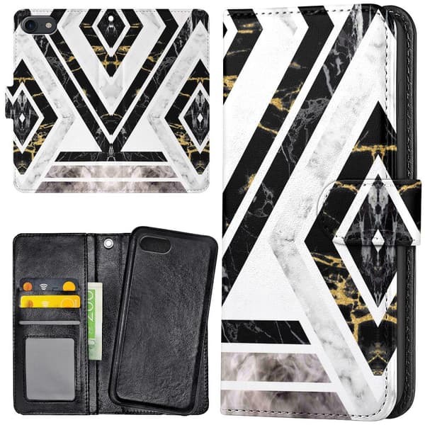 iPhone 6/6s - Mobilcover/Etui Cover Skræv Mønster