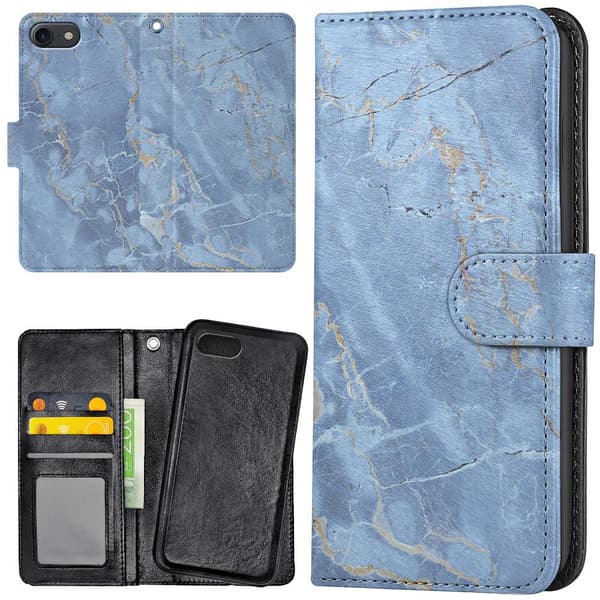 iPhone 6/6s - Lommebok Deksel Marmor
