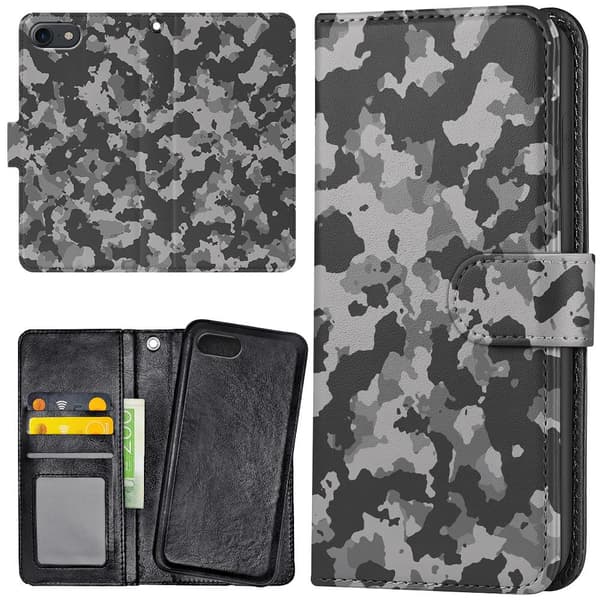 iPhone 7/8/SE - Mobilcover/Etui Cover Kamouflage