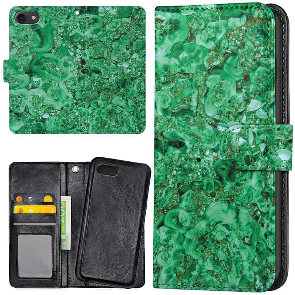 iPhone 7/8/SE - Lommebok Deksel Marmor