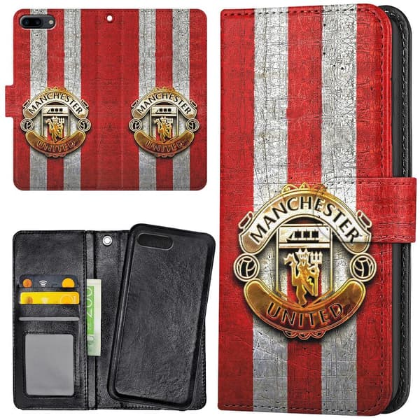 iPhone 7/8 Plus - Lommebok Deksel Manchester United