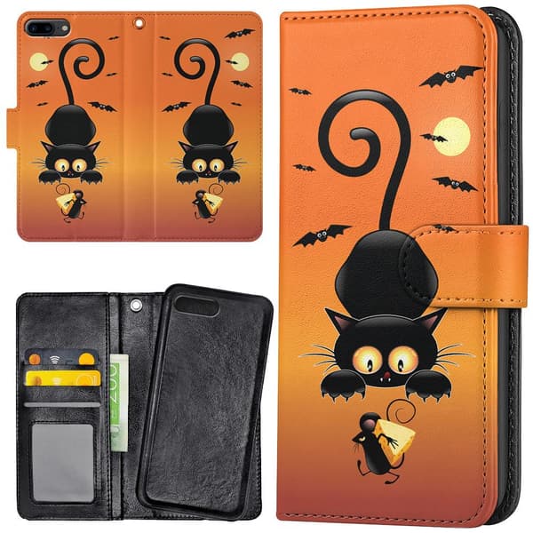 iPhone 7/8 Plus - Mobilcover/Etui Cover Kat og Mus