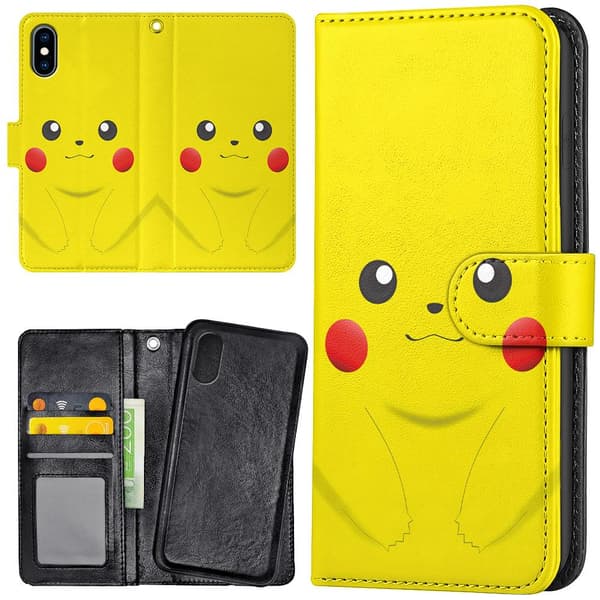 iPhone X/XS - Mobilcover/Etui Cover Pikachu / Pokemon