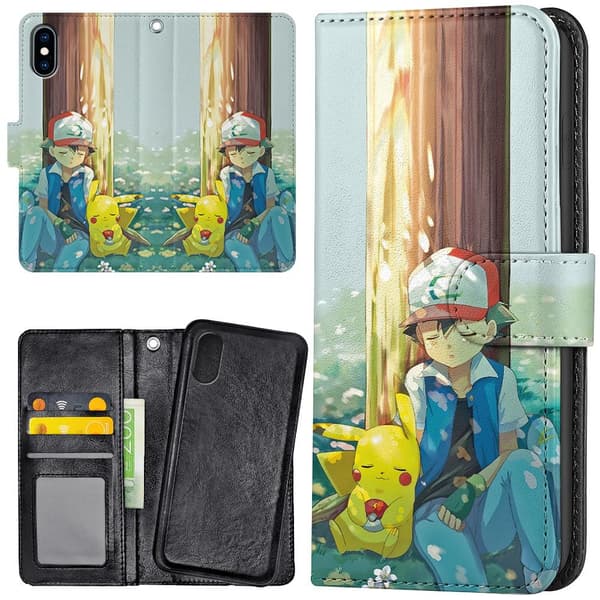 iPhone XR - Lompakkokotelo/Kuoret Pokemon