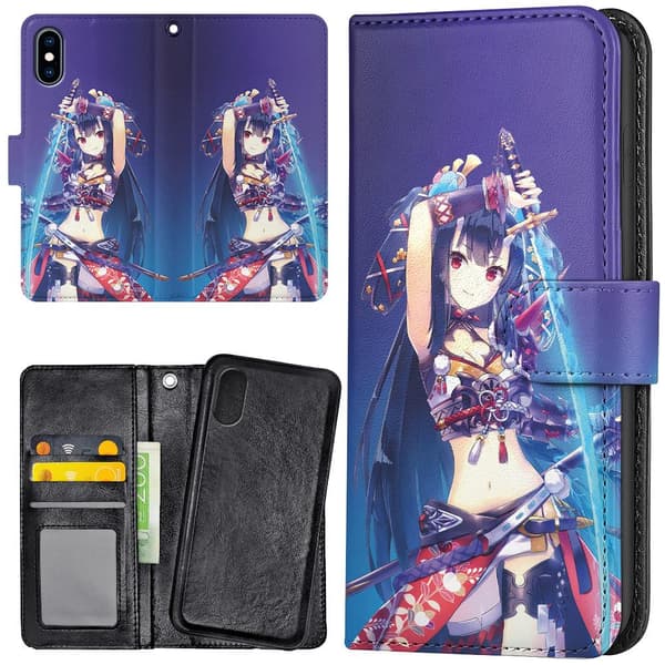 iPhone XR - Lompakkokotelo/Kuoret Anime
