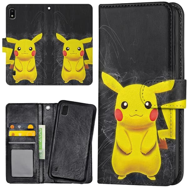 Samsung Galaxy A10 - Lommebok Deksel Pokemon