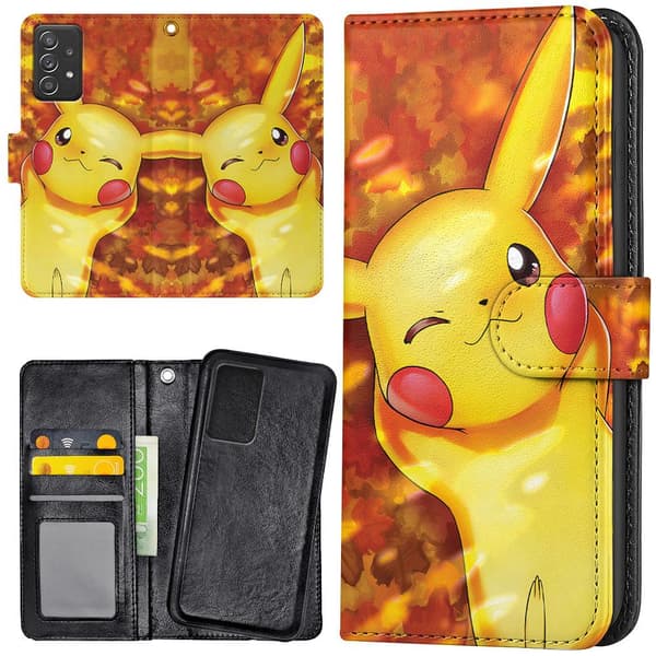 Samsung Galaxy A52/A52s 5G - Plånboksfodral/Skal Pokemon