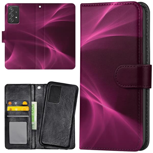 Samsung Galaxy A52/A52s 5G - Plånboksfodral/Skal Purple Fog