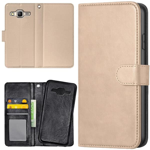 Samsung Galaxy J3 (2016) - Mobilcover/Etui Cover Beige