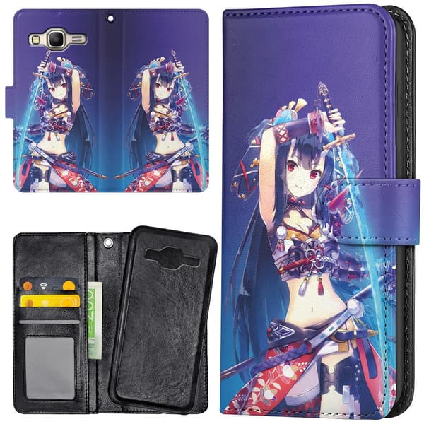 Samsung Galaxy J3 (2016) - Plånboksfodral/Skal Anime