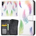 Miniatyrbillede 1 af 2: Samsung Galaxy Note 10 - Mobilcover/Etui Cover Fjer