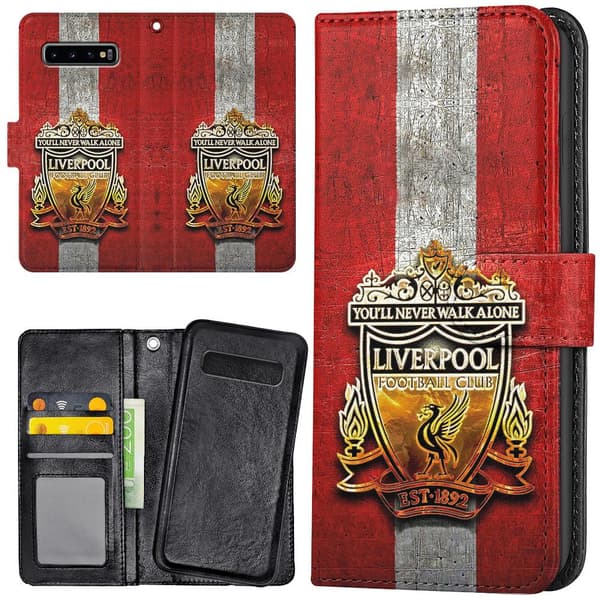 Samsung Galaxy S10 - Lommebok Deksel Liverpool