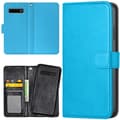 Miniatyrbillede 1 af 2: Samsung Galaxy S10 Plus - Mobilcover/Etui Cover Lysblå