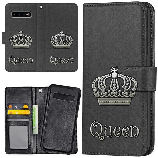 Samsung Galaxy S10 - Lommebok Deksel Queen