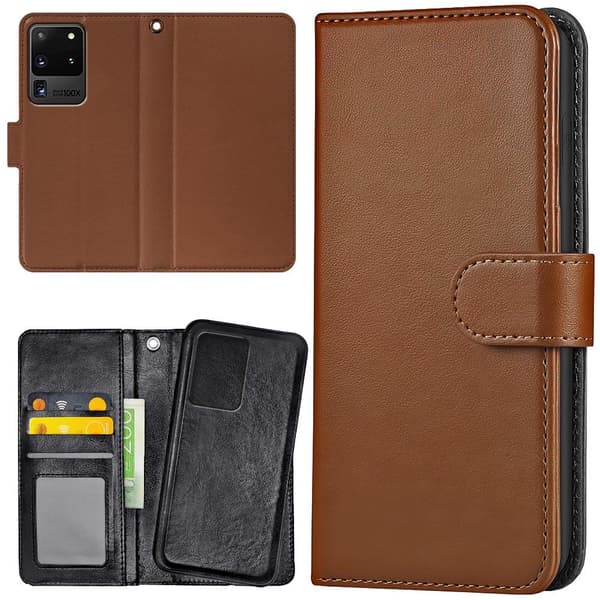 Samsung Galaxy S20 Ultra - Mobilcover/Etui Cover Brun