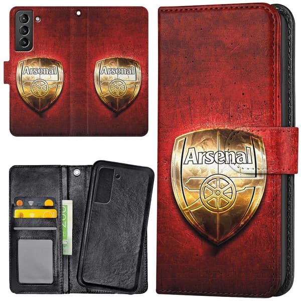 Samsung Galaxy S21 - Lompakkokotelo/Kuoret Arsenal