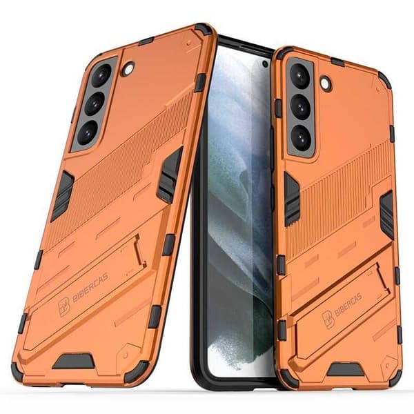 Samsung S21 FE Stöttåligt Skal med Kickstand ThinArmor V2