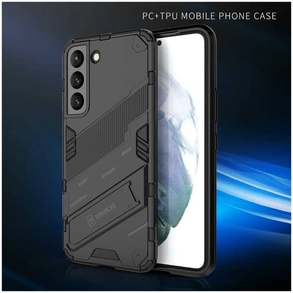 Samsung S21 FE Stöttåligt Skal med Kickstand ThinArmor V2