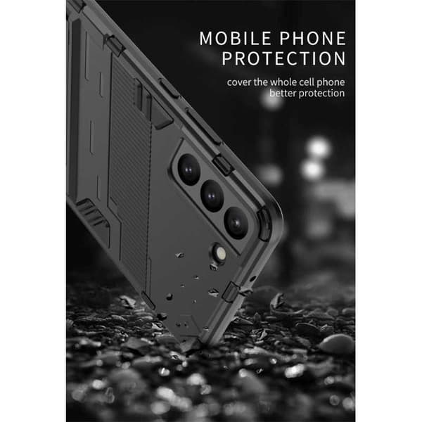 Samsung S21 FE Stöttåligt Skal med Kickstand ThinArmor V2