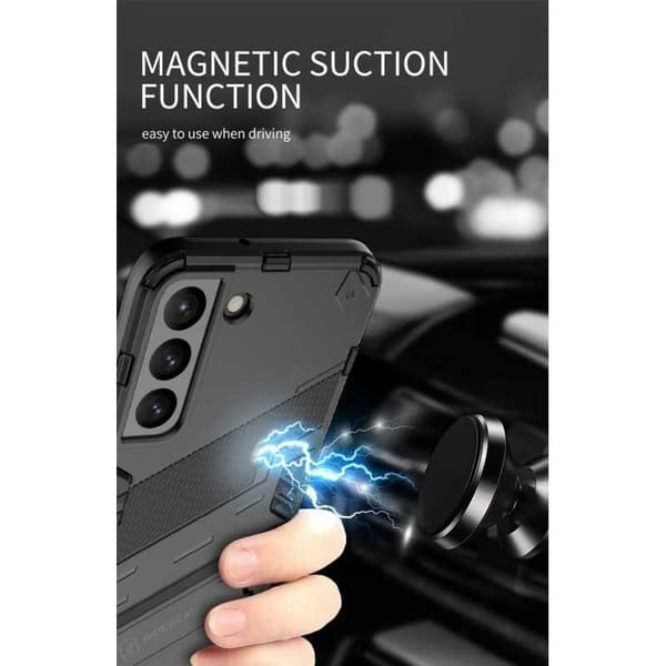 Samsung S21 FE Stöttåligt Skal med Kickstand ThinArmor V2