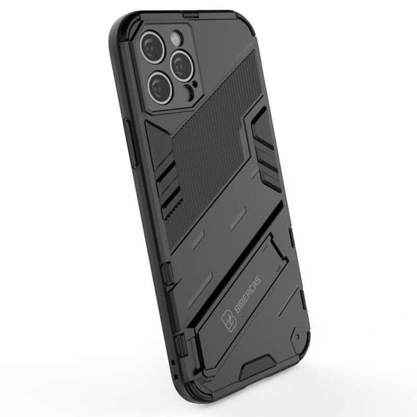 iPhone 12 Pro stødsikkert etui med Kickstand ThinArmor V2