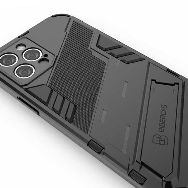 iPhone 12 Pro stødsikkert etui med Kickstand ThinArmor V2