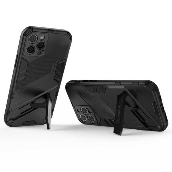 iPhone 12 Pro stødsikkert etui med Kickstand ThinArmor V2