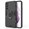 Pikkukuva 4 / 9: SKALO Samsung S22+ Armor Hybridi metallirengas kuori - Musta