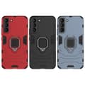 Pikkukuva 2 / 9: SKALO Samsung S22+ Armor Hybridi metallirengas kuori - Musta