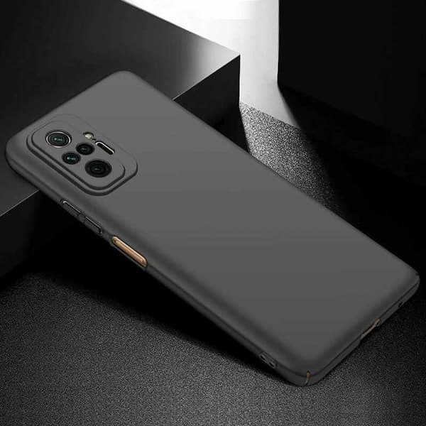 Xiaomi Redmi Note 10 Pro tyndt mat sort cover Basic V2