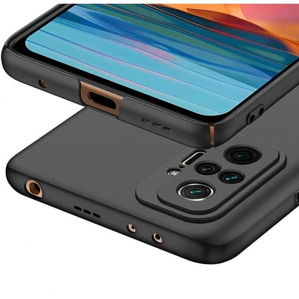 Xiaomi Redmi Note 10 Pro tyndt mat sort cover Basic V2