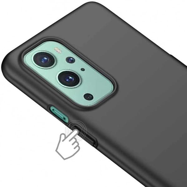 OnePlus 9 Ultra Thin Matte Black Cover Basic V2