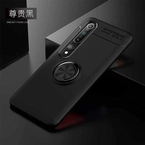 Xiaomi Mi 10 Praktisk Stöttåligt Skal med Ringhållare V3