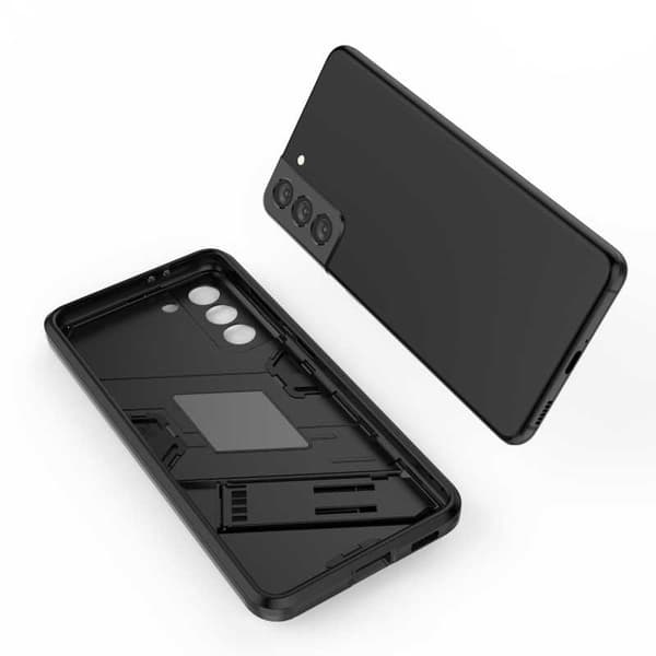 Samsung S21 Stöttåligt Skal med Kickstand ThinArmor® V2