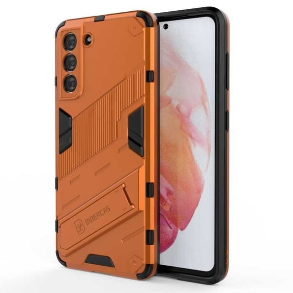 Samsung S21 Stöttåligt Skal med Kickstand ThinArmor® V2