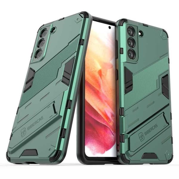 Samsung S21 Stöttåligt Skal med Kickstand ThinArmor® V2