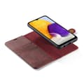 Miniatyrbillede 3 af 3: Wallet DG-Ming 2i1 Samsung Galaxy A13 4G - Rød