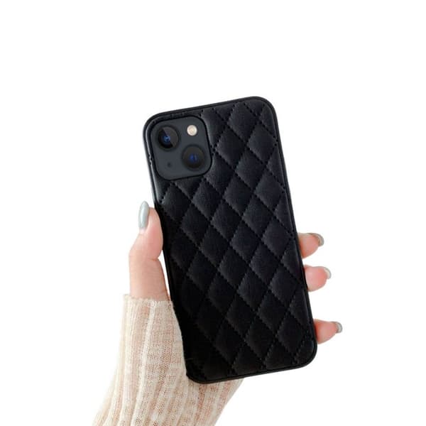Rhombus deksel  Apple iPhone 13 - Svart