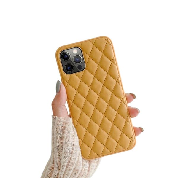 Rhombus deksel Apple iPhone 12 Pro Max - Gul