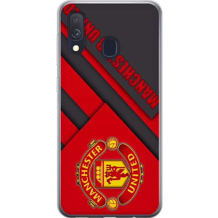 Samsung Galaxy A40 Skal / Mobilskal - Manchester United