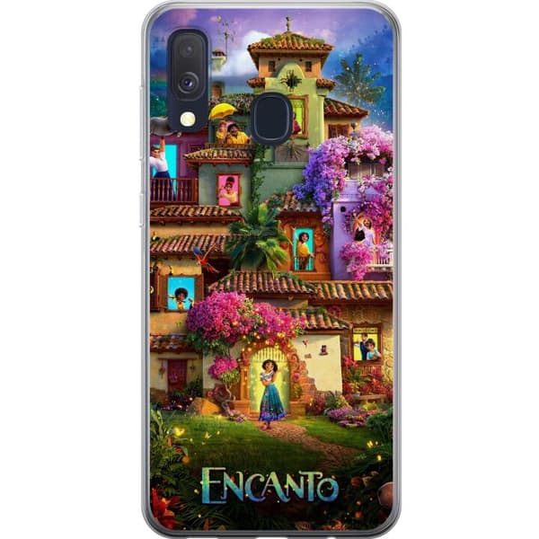 Samsung Galaxy A40 Gennemsigtig cover Trylle