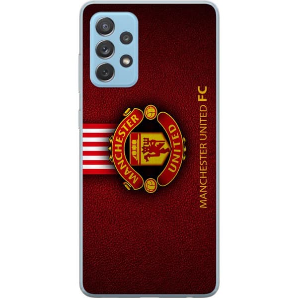 Samsung Galaxy A52 5G Gennemsigtig cover Manchester United FC