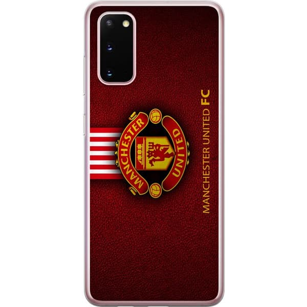 Samsung Galaxy S20 Gennemsigtig cover Manchester United FC