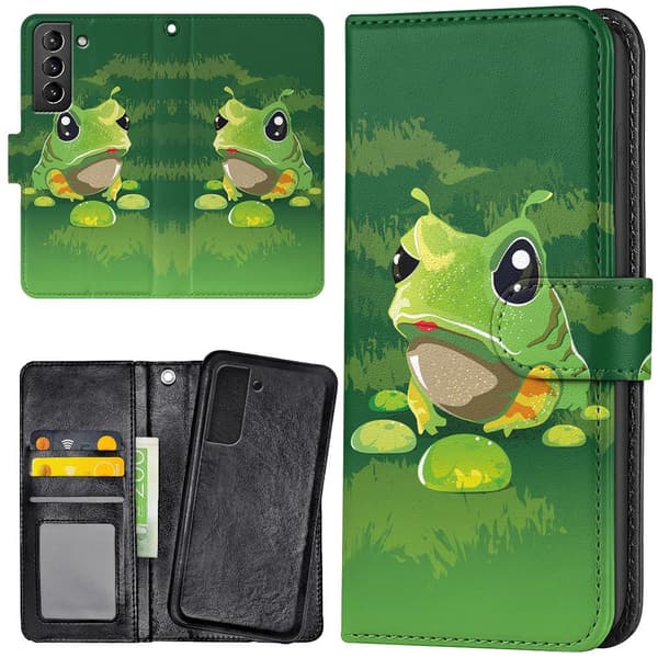 Samsung Galaxy S21 - Lommebok Deksel Frosk
