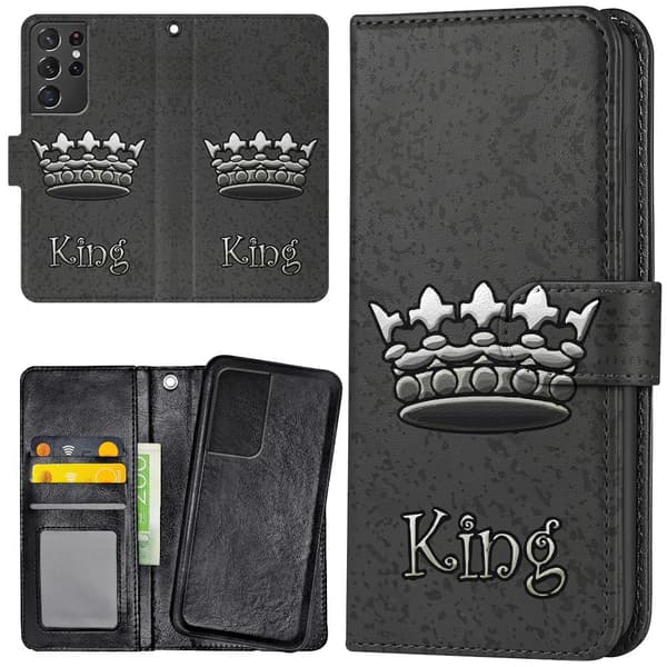 Samsung Galaxy S21 Ultra - Lommebok Deksel King