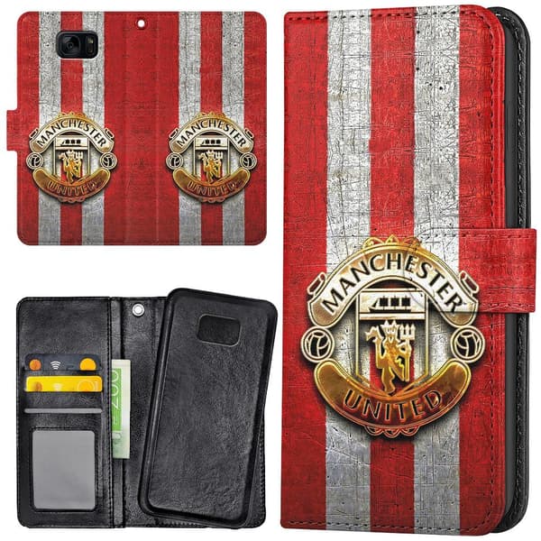 Samsung Galaxy S7 - Lommebok Deksel Manchester United