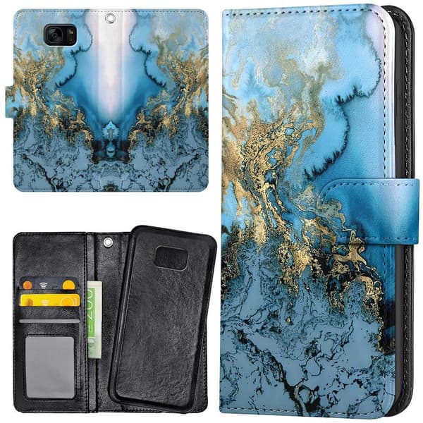 Samsung Galaxy S7 - Lommebok Deksel Kunstmønster